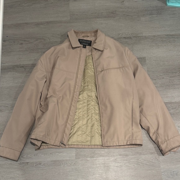 London Fog Men's Beige Lightweight Jacket - Picture 4 of 4